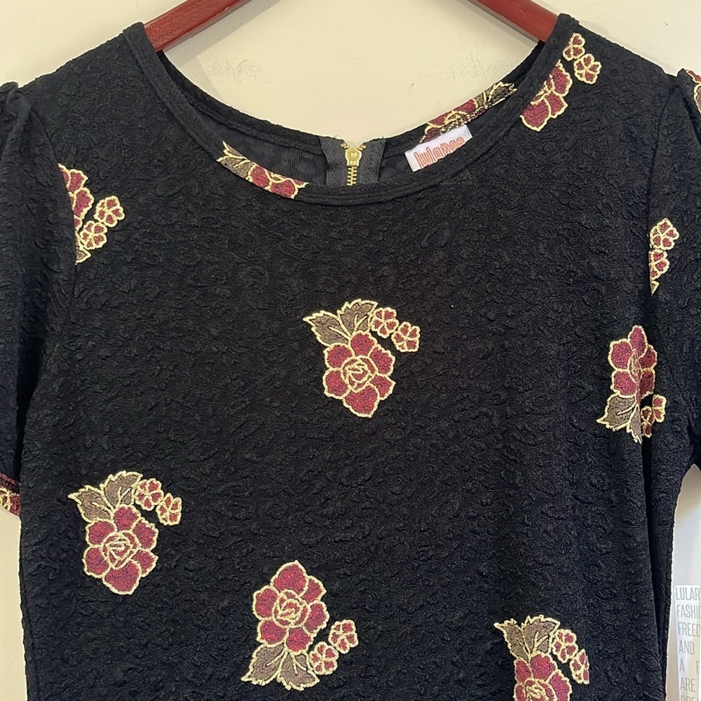 LuLaRoe Amelia Women’s Elegant Fit & Flare Dress Size Large - Picture 3 of 8